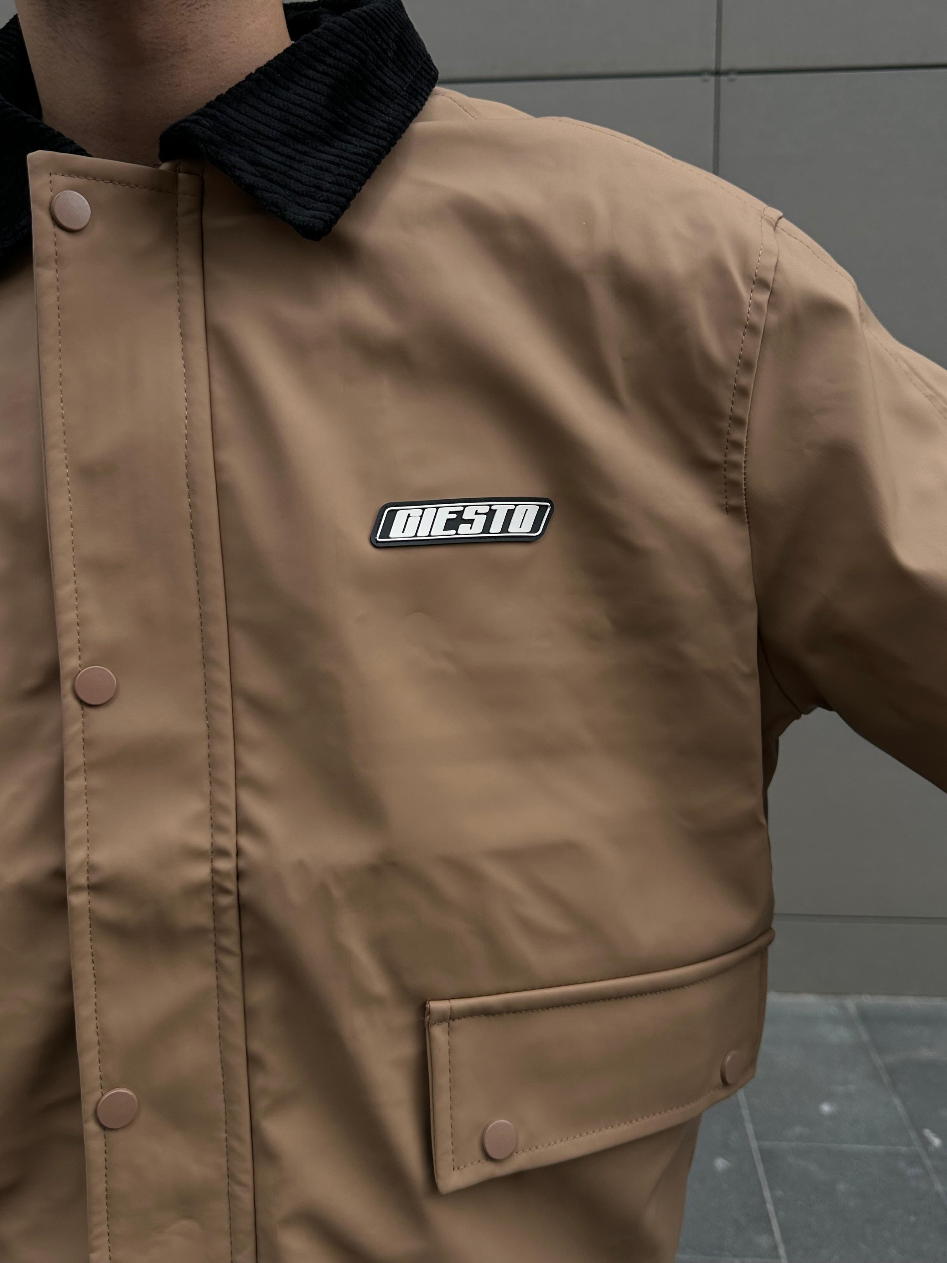 Stylish beige jacket