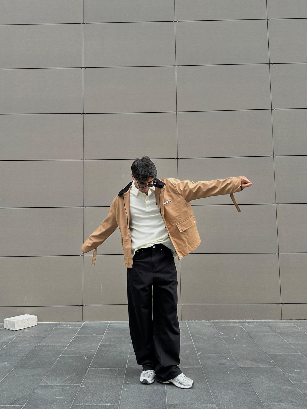Stylish beige jacket