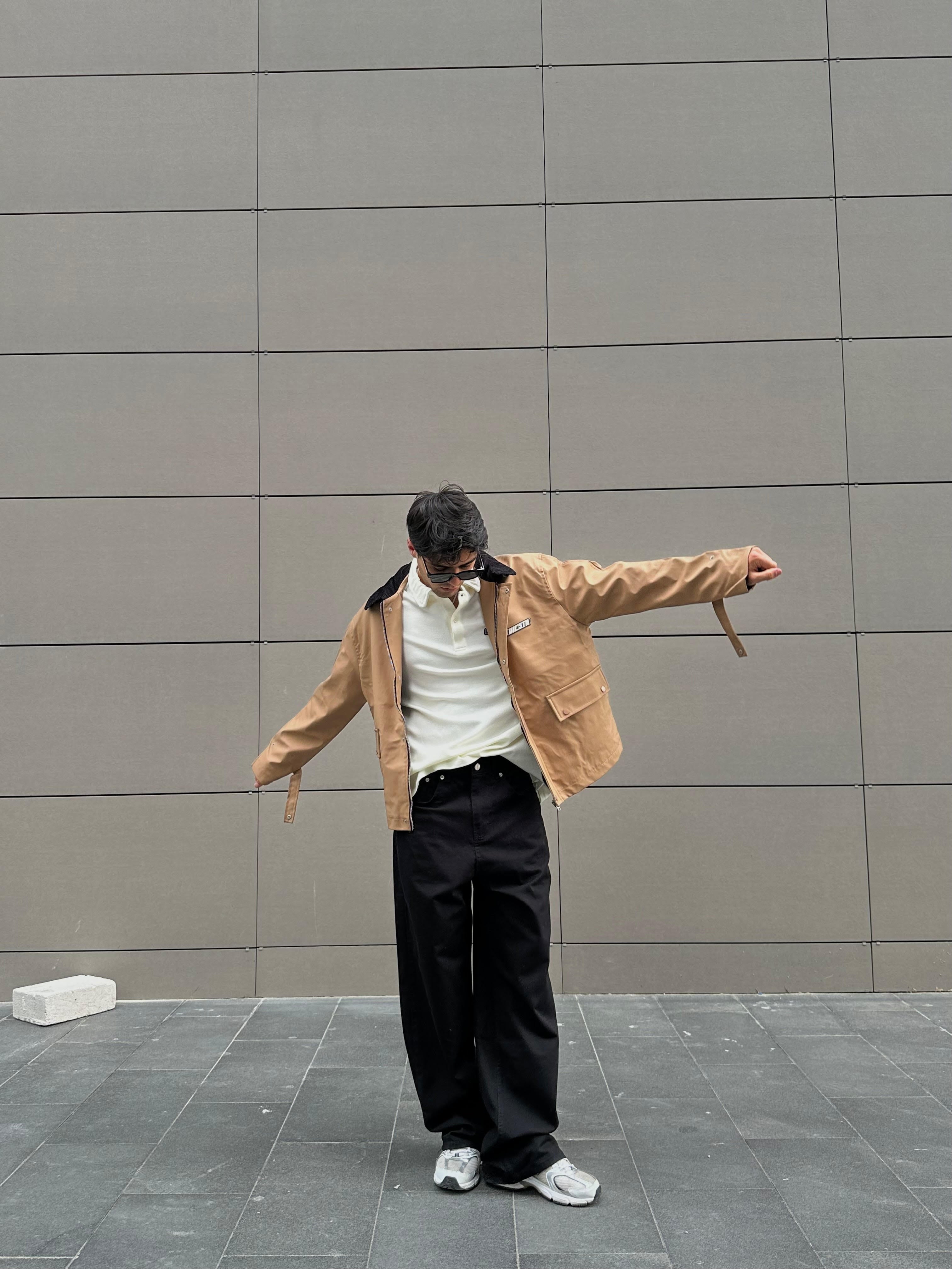 Stylish beige jacket